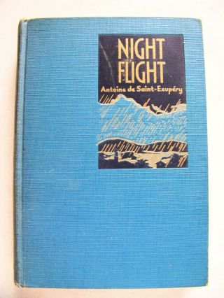 1932 1st Printing Night Flight By Antoine De Saint - Exupery