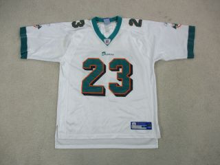 Reebok Ronnie Brown Miami Dolphins Football Jersey Adult Large White Mens