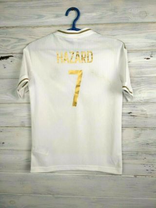 Hazard Real Madrid Jersey 2019/20 Home Kids Boys 9 - 10 Y Shirt Adidas Dx8841