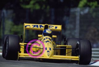 Racing 35mm Slide F1,  Derek Warwick - Lotus 1990 San Marino Formula 1
