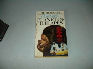 Pierre Boulle - Planet Of The Apes (paperback,  1968) Movie Tie - In Vg,  7th