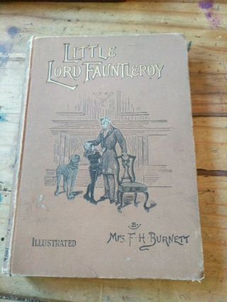 Little Lord Fauntleroy By Frances Hodgson Burnett 1901