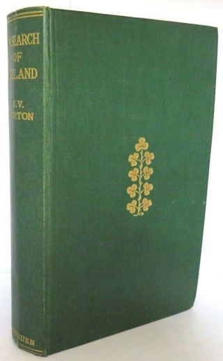 In Search Of Ireland By H.  V.  Morton 9th Edition 1934 - Ref;tm1