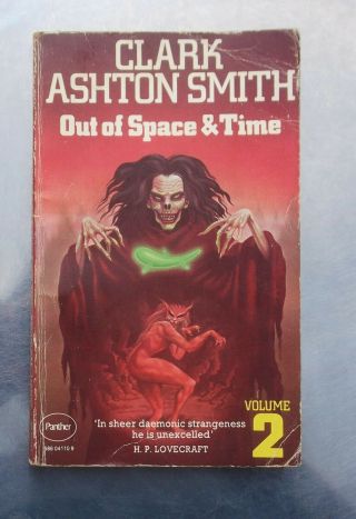 Clark Ashton Smith Out Of Space & Time Volume 2 Panther 1974 Pb