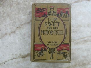 Tom Swift And His Motor Cycle,  Hc,  Victor Appleton,  1910 Grosset & Dunlap Pub