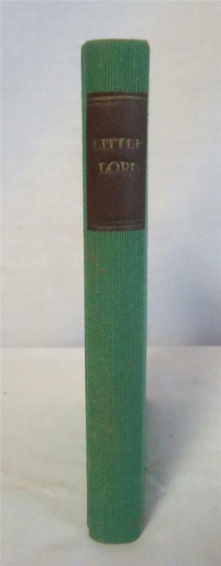 Burnett Little Lord Fauntleroy,  Copyright Tauchnitz,  1887 Brown Label First Thus