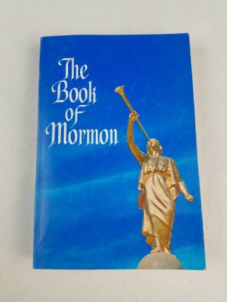 The Book Of Mormon Blue Special Collectors Ed.  1974 Lds Vintage Joseph Smith Vg