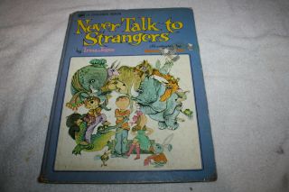 Never Talk To Strangers,  Irma Joyce,  George Buckett,  Big Golden Book,  1970s