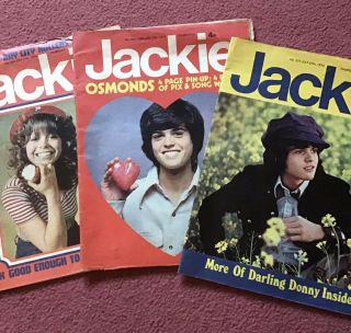 3 Jackie Magazines 1973 And Two 1974