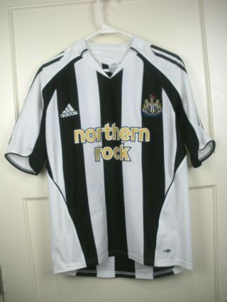 Adidas Newcastle United Northern Rock Home Jersey Black/white Adult Size: S