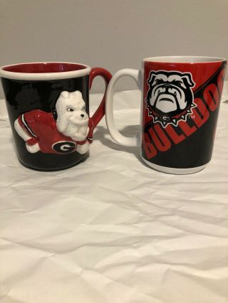 2 Georgia Bulldogs Coffee Mugs 3d And Star Wars