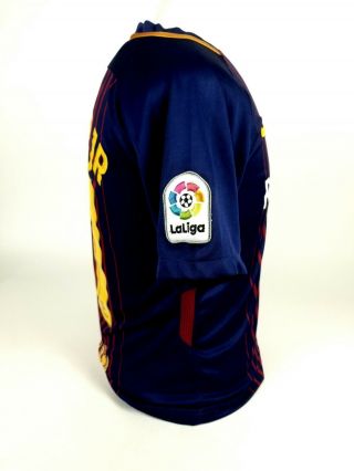 Nike Neymar Jr.  11 Barcelona Soccer Jersey Size Small La Liga Spain futbol 2