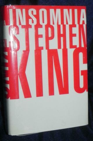 Insomnia First Edition By Stephen King 1994 With Dust Jacket Full Number Line Vg