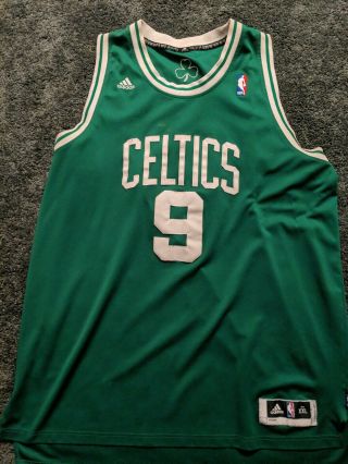 Adidas Nba Authentics Rajon Rondo 9 Boston Celtics Jersey Men 