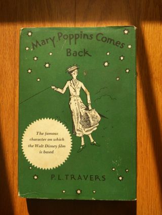 Charming Edition Of Mary Poppins Comes Back By P.  L.  Travers,  1963