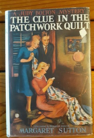 Hardcover In Dj Judy Bolton The Clue In The Patchwork Quilt By Margaret Sutton