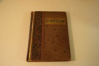 Vintage The Poetical Of Henry Wadsworth Longfellow,  Illustrated,  1891