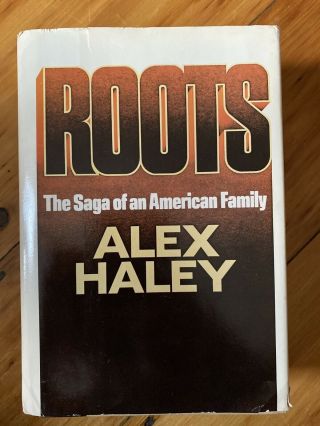 Vintage 1st Doubleday Edition Roots African American Slavery Hc Book Alex Haley
