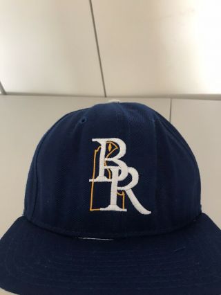 Vintage Wilmington Blue Rocks Snapback Hat Cap Minor League Baseball Milb Usa