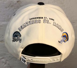 RARE NOS 1995 VTG Carolina Panthers SPORTS SPECIALTIES Snapback Hat 90’s Cap 2