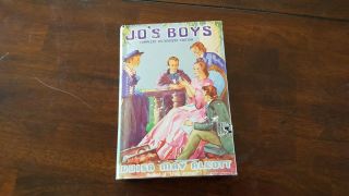 Jo’s Boys,  A Sequel To Little Men By Louisa May Alcott,  Hardcover,  1886/1925