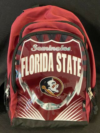 Florida State Seminoles Lightning Style Backpack Sling Bag Back Pack Sack
