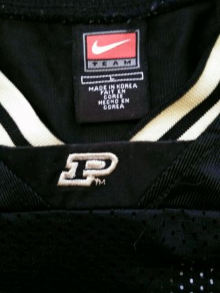 Purdue University Boilermakers Nike 24 Football Jersey NCAA Size Mens Large EUC 2