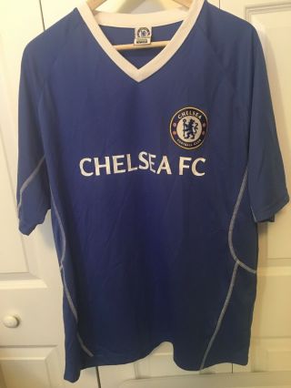 Chelsea Fc Soccer Jersey Men Sz Xl Rhinox Football Club Shirt