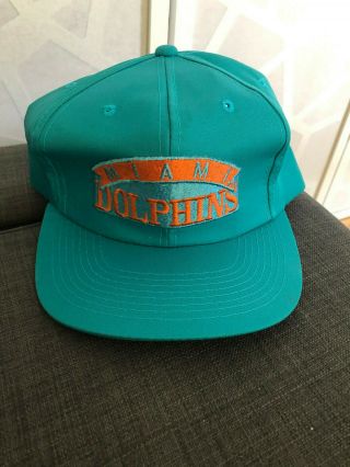 Vintage 80/90s Miami Dolphins Sports Specialties Snapback Hat Nfl