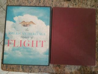 Flight The American Heritage History Of Flight Hc Book & Slipcase Box