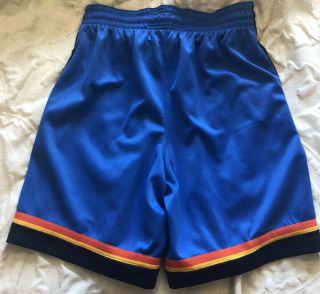 Nike Oklahoma City Thunder Icon Edition Swingman Shorts,  Men’s Medium 3