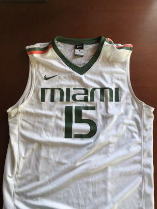 Nike Miami Hurricanes Basketball Jersey