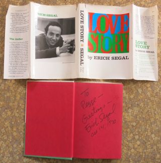 Love Story By Erich Segal - Signed