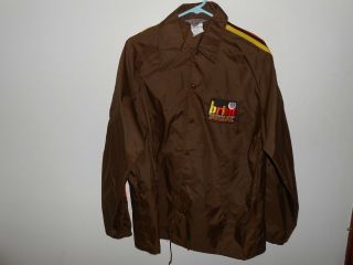 Vintage 1980 Brim Coffee Us Olympic Team Jacket Coat Medium M Rare
