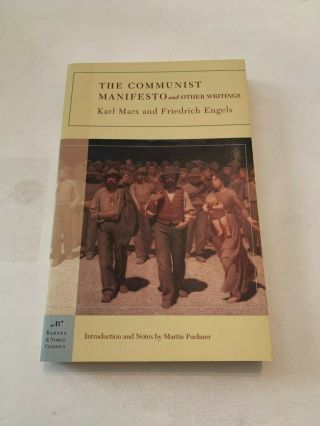 2005 The Communist Manifesto And Other Writings By Karl Marx & Engels Softcover