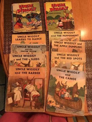 12”uncle Wiggily " Howard R Garis Platt & Munk Co.  Books 3600 A - H 1940’s
