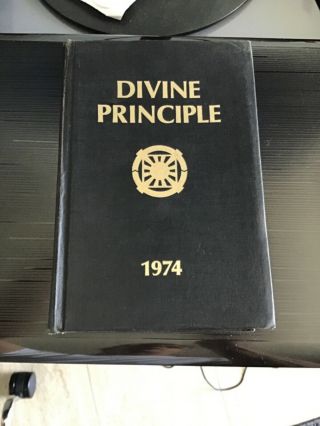 Divine Principle By Rev.  Sun Myung Moon