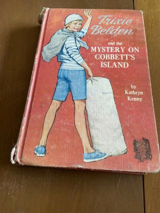 Trixie Belden 13 The Mystery On Cobbetts Island Kathryn Kenny 1966