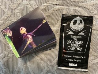 Complete 2001 Neca Nightmare Before Christmas 72 Card Set - Disney Collectors