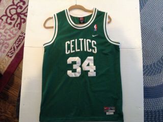 Paul Pierce Boston Celtics Nike Sewn Green Basketball Jersey Sz Youth.  L,  2 - Cool