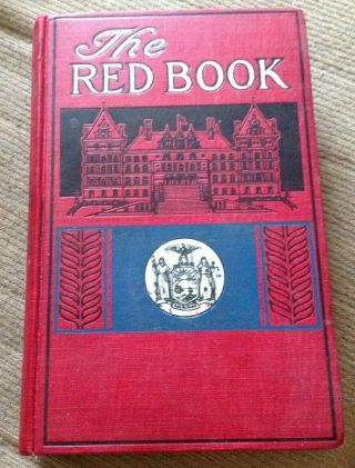 1909 Book The York Red Book By Edgar L.  Murlin,  Compliments Of J.  Wadsworth