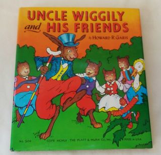 Uncle Wiggily And His Friends By Howard R.  Garis - No.  504 (1955,  Hardcover)