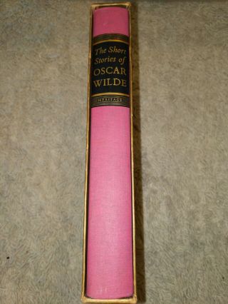The Short Stories Of Oscar Wilde,  Limited Editions Club.  Good Shape 1968