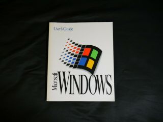 Vintage Microsoft Windows 3.  1 Version User 