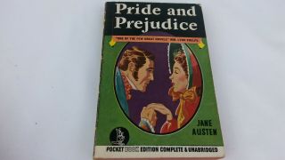 1947 Pride And Prejudice Paperback Book By Jane Austen