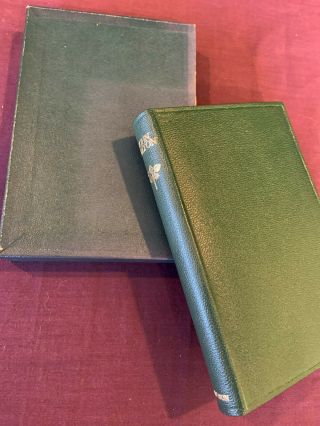 The Poems Of John Milton Un Dated Leather Binding,  Case