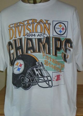 Vintage 1994 Pittsburgh Steelers Nfl Football T Shirt X - Large Starter