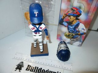 Robinson Chirinos Texas Rangers Bobblehead Baseball Bobble Head Figure MLB Box 3