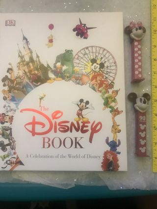 The Disney Book - A Celebration Of The World Of Disney,  Gift Pez 90 Years