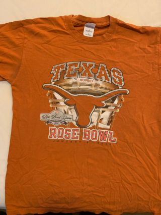 Vintage Texas Longhorns 2006 Rose Bowl National Championship Game Men’s Medium
